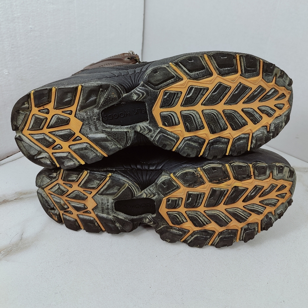 Elk Woods Men's Predator Leather Waterproof Oil Proof Industrial Work Boots, 13 - Picture 10 of 13